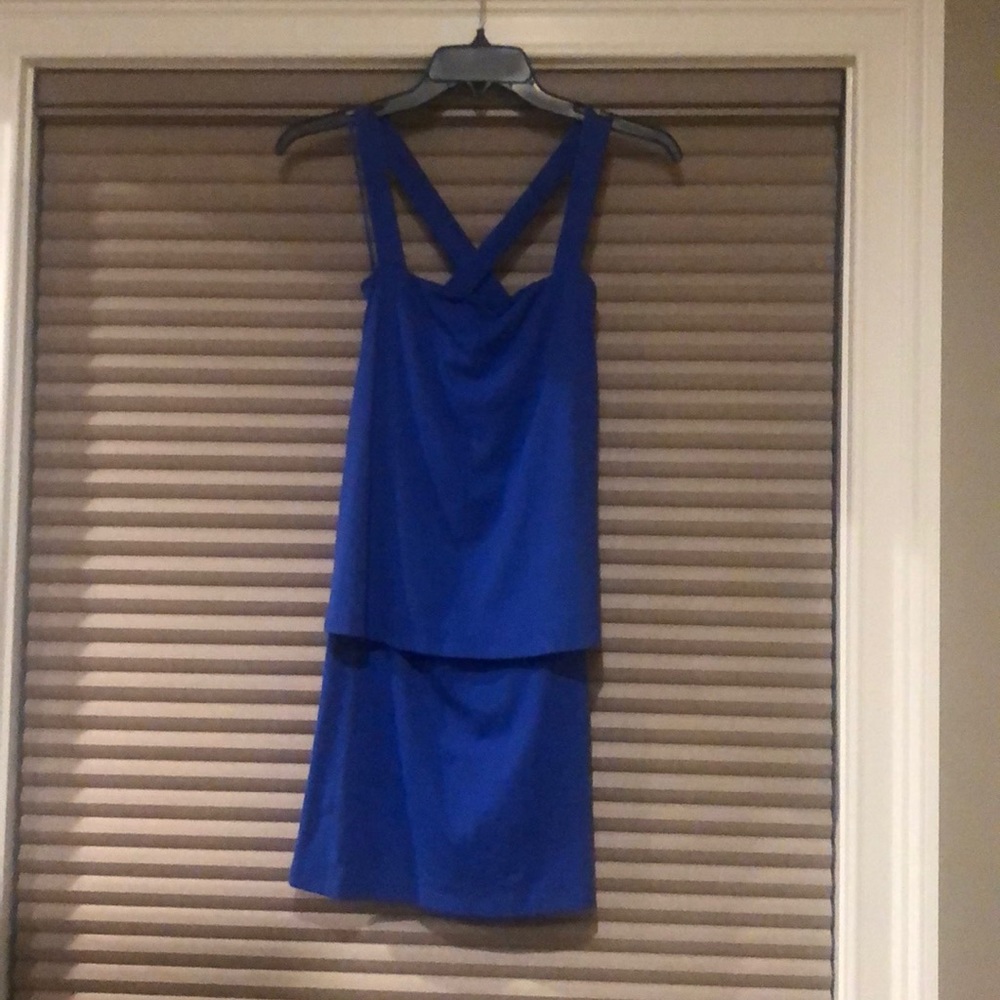 Mini double layer dress